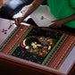 Angela Davis Merry Christmas Puzzle Ugly Christmas Pattern Civil Rights Black History
