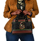 Angela Davis Merry Christmas Shoulder Handbag Ugly Christmas Pattern Civil Rights Black History