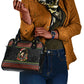 Angela Davis Merry Christmas Shoulder Handbag Ugly Christmas Pattern Civil Rights Black History