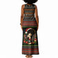 Angela Davis Merry Christmas Tank Maxi Dress Ugly Christmas Pattern Civil Rights Black History