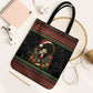 Angela Davis Merry Christmas Tote Bag Ugly Christmas Pattern Civil Rights Black History