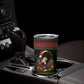 Angela Davis Merry Christmas Tumbler Cup Ugly Christmas Pattern Civil Rights Black History