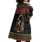 Angela Davis Merry Christmas Wearable Blanket Hoodie Ugly Christmas Pattern Civil Rights Black History