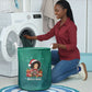 Angela Davis Civil Rights Black History Laundry Basket Ugly Christmas Pattern African American Heritage