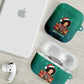 Angela Davis Civil Rights Black History AirPods Case Ugly Christmas Pattern African American Heritage