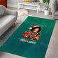 Angela Davis Civil Rights Black History Area Rug Ugly Christmas Pattern African American Heritage