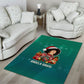 Angela Davis Civil Rights Black History Area Rug Ugly Christmas Pattern African American Heritage