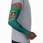 Angela Davis Civil Rights Black History Arm Sleeves Ugly Christmas Pattern African American Heritage