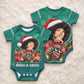 Angela Davis Civil Rights Black History Baby Onesie Ugly Christmas Pattern African American Heritage