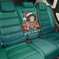 Angela Davis Civil Rights Black History Back Car Seat Cover Ugly Christmas Pattern African American Heritage