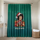 Angela Davis Civil Rights Black History Bathroom Set Ugly Christmas Pattern African American Heritage