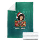 Angela Davis Civil Rights Black History Blanket Ugly Christmas Pattern African American Heritage