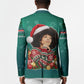 Angela Davis Civil Rights Black History Blazer Ugly Christmas Pattern African American Heritage