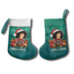 Angela Davis Civil Rights Black History Christmas Stocking Ugly Christmas Pattern African American Heritage