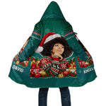 Angela Davis Civil Rights Black History Cloak Ugly Christmas Pattern African American Heritage