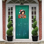 Angela Davis Civil Rights Black History Door Cover Ugly Christmas Pattern African American Heritage
