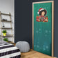 Angela Davis Civil Rights Black History Door Cover Ugly Christmas Pattern African American Heritage