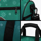 Angela Davis Civil Rights Black History Duffle Bag Ugly Christmas Pattern African American Heritage