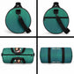 Angela Davis Civil Rights Black History Duffle Bag Ugly Christmas Pattern African American Heritage
