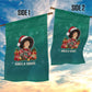 Angela Davis Civil Rights Black History Garden Flag Ugly Christmas Pattern African American Heritage