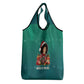 Angela Davis Civil Rights Black History Grocery Bag Ugly Christmas Pattern African American Heritage