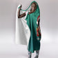 Angela Davis Civil Rights Black History Hooded Blanket Ugly Christmas Pattern African American Heritage
