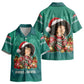 Angela Davis Civil Rights Black History Kid Hawaiian Shirt Ugly Christmas Pattern African American Heritage