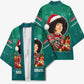 Angela Davis Civil Rights Black History Kimono Ugly Christmas Pattern African American Heritage