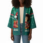 Angela Davis Civil Rights Black History Kimono Ugly Christmas Pattern African American Heritage