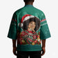 Angela Davis Civil Rights Black History Kimono Ugly Christmas Pattern African American Heritage