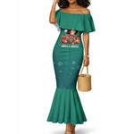 Angela Davis Civil Rights Black History Mermaid Dress Ugly Christmas Pattern African American Heritage