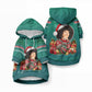 Angela Davis Civil Rights Black History Pet Hoodie Ugly Christmas Pattern African American Heritage