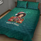 Angela Davis Civil Rights Black History Quilt Bed Set Ugly Christmas Pattern African American Heritage