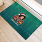 Angela Davis Civil Rights Black History Rubber Doormat Ugly Christmas Pattern African American Heritage