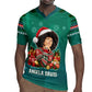 Angela Davis Civil Rights Black History Rugby Jersey Ugly Christmas Pattern African American Heritage
