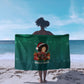 Angela Davis Civil Rights Black History Sarong Ugly Christmas Pattern African American Heritage