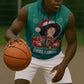Angela Davis Civil Rights Black History Sleeveless Zip Hoodie Ugly Christmas Pattern African American Heritage
