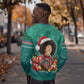 Angela Davis Civil Rights Black History Sweatshirt Ugly Christmas Pattern African American Heritage