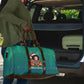Angela Davis Civil Rights Black History Travel Bag Ugly Christmas Pattern African American Heritage