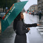 Angela Davis Civil Rights Black History Umbrella Ugly Christmas Pattern African American Heritage