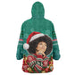 Angela Davis Civil Rights Black History Wearable Blanket Hoodie Ugly Christmas Pattern African American Heritage