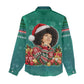 Angela Davis Civil Rights Black History Women Casual Shirt Ugly Christmas Pattern African American Heritage