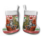 Madagascar Christmas Stocking Lemur Santa Hat Holiday Tree - African Pride
