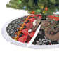 Madagascar Christmas Tree Skirt Aye Aye Lemur Santa Hat Holiday Lights - African Pride