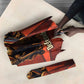 Taharqa Umbrella with Warrior Portrait, Lion of Kush Title and Bold Red Defender of Africa - African Pride