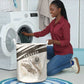 Taharqa Laundry Basket with Ancient Map Illustration, King of Two Lands Title and Kush Egypt Temple - African Pride