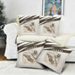 Taharqa Pillow Cover with Ancient Map Illustration, King of Two Lands Title and Kush Egypt Temple - African Pride