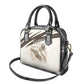 Taharqa Shoulder Handbag with Ancient Map Illustration, King of Two Lands Title and Kush Egypt Temple - African Pride