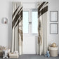 Taharqa Window Curtain with Ancient Map Illustration, King of Two Lands Title and Kush Egypt Temple - African Pride
