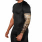 Shaka Zulu Arm Sleeves Monochrome Portrait Zulu Kingdom Heritage Unconquered Spirit Warrior Legacy Theme - African Pride
